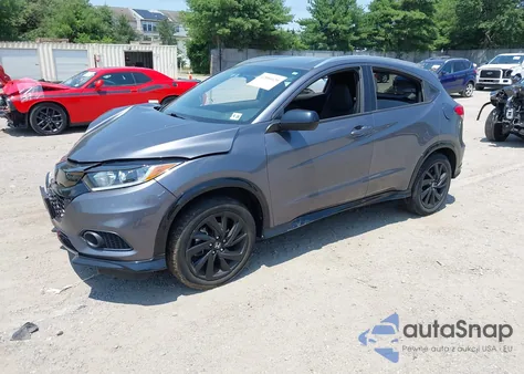 2021 Honda Hr-V Awd Sport из США, поврежденный, VIN 3CZRU6H15MM711461